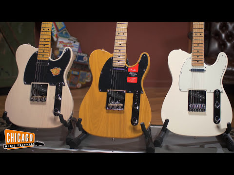 Comparing Fender Electric Guitar Series | CME Gear Demo | Shelby Pollard