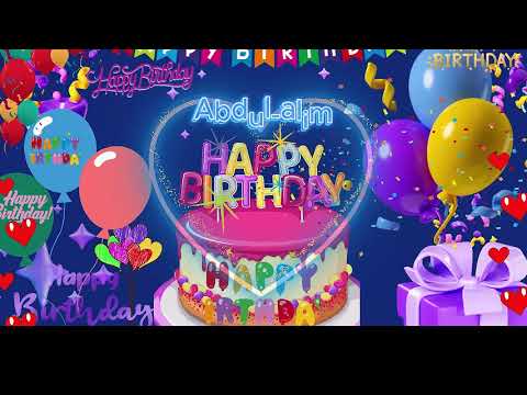 Abdul alim happy birthday