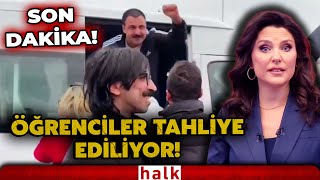 SON DAKİKA! Öğrenciler tahliye ediliyor! İLK GÖRÜNTÜLER HALK TV'de!