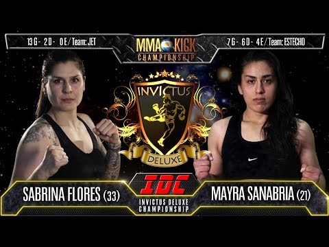 Sabrina Flores vs Mayra Sanabria - Muay Thai