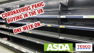 CORONAVIRUS PANIC BUYING IN THE UK | ONE WEEK ON...