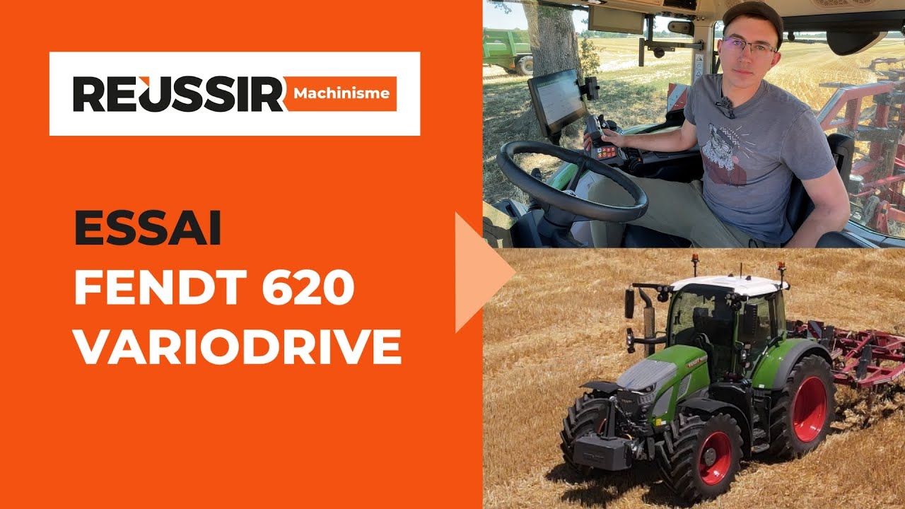Essai du tracteur Fendt 620 VarioDrive