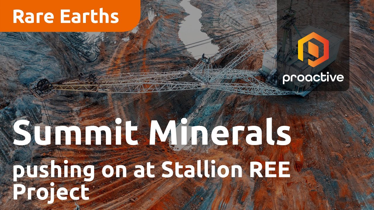 Summit Minerals pushing on at Stallion REE Project