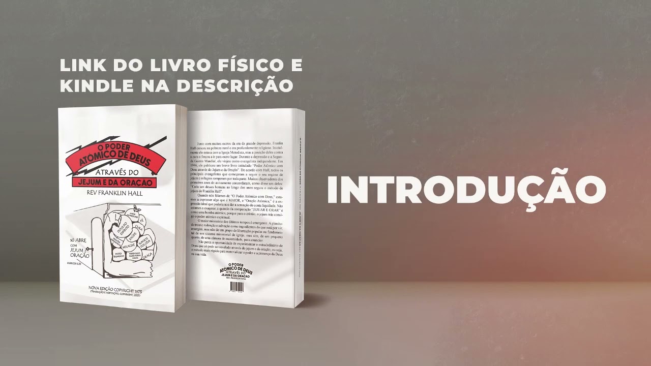 O Poder Atómico com Deus Através do Jejum e da Oração: Introdução I AUDIOBOOK I Rev Franklin Hall