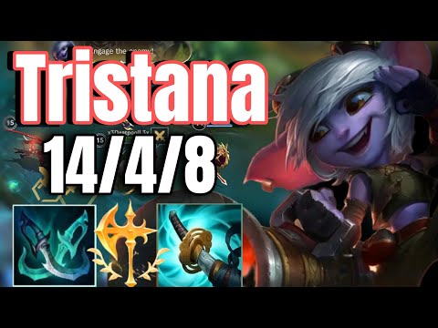 How To CARRY as Tristana In Patch 4.3b New Build Wild Rift Gameplay!
