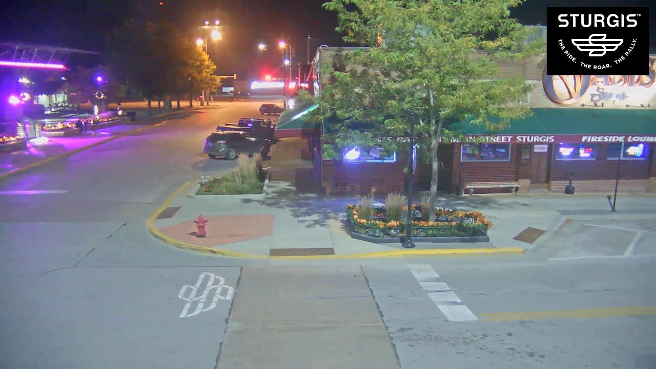 Live webcam view of Sturgis Main Street Live Cam
