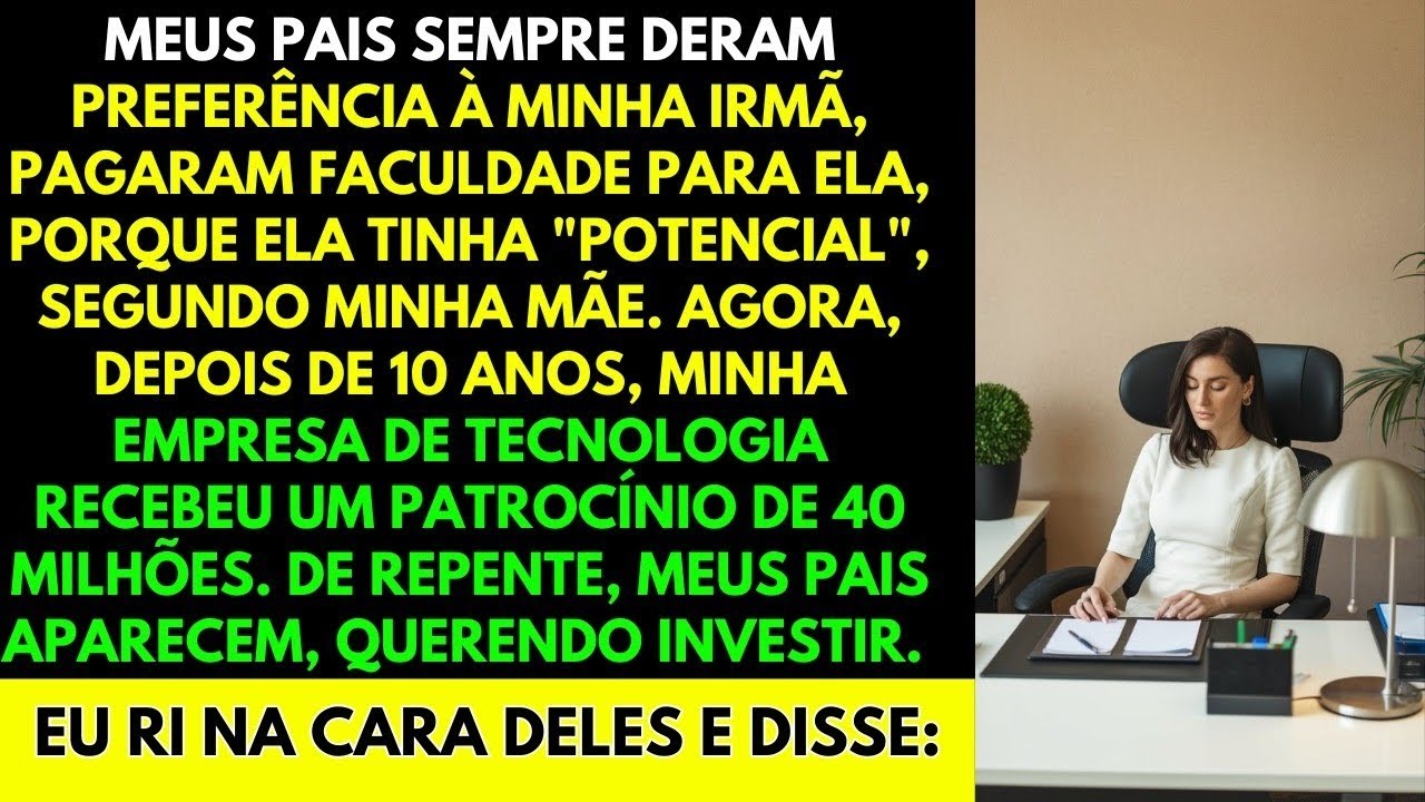 Meus Pais QUEREM SE APROVEITAR DO MEU SUCESSO DEPOIS DE ANOS DIZENDO QUE EU NÃO TERIA FUTURO.