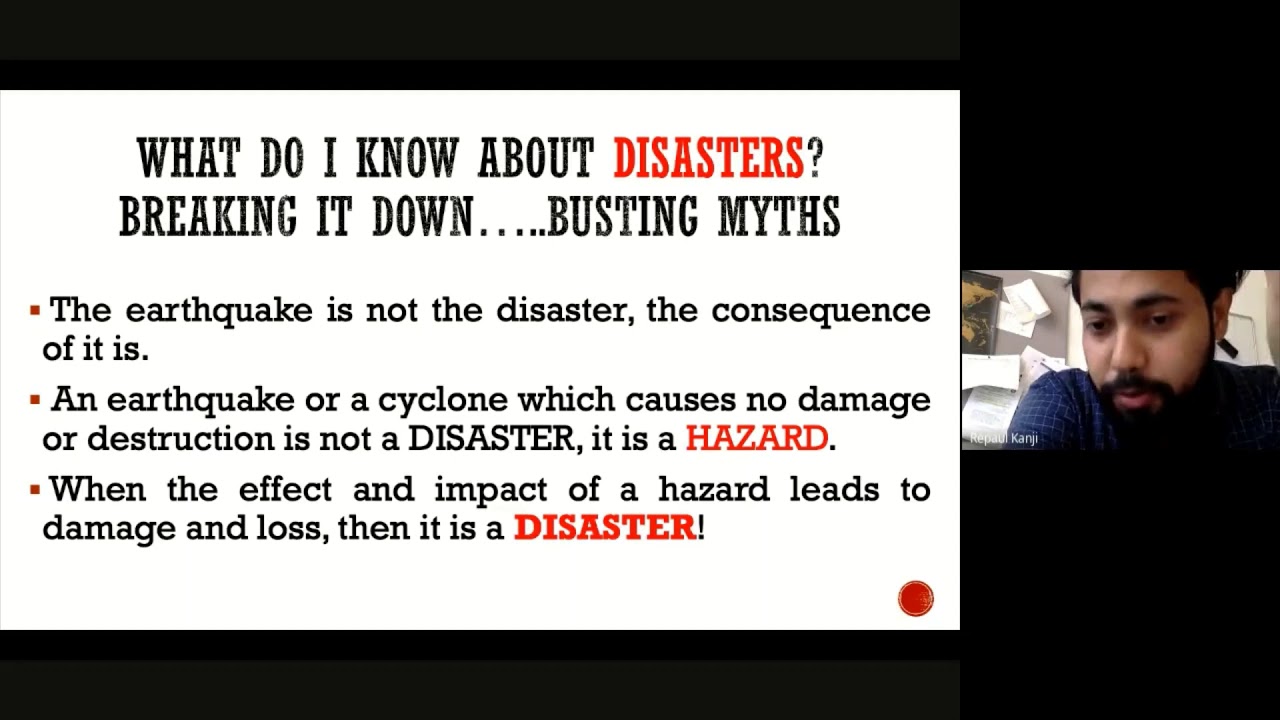 Basics of Disaster Management and Disaster Preparedness Plan by Dr. Repaul Kanji | Library | AnantU