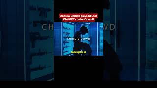 Andrew Garfield plays Sam Altman in Luca Guadagnino's Artificial. #chatgpt #movie #andrewgarfield