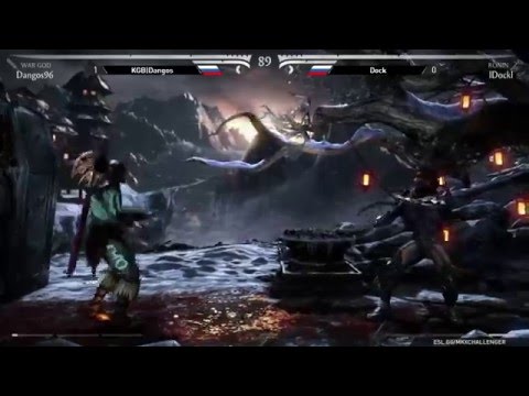 Dangos vs Dock - ESL MKX Challenger Cup #4 - Final