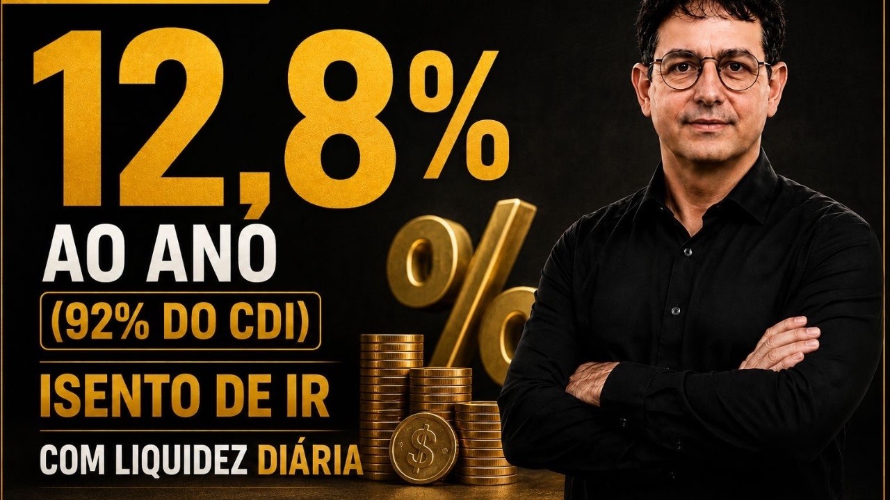 Live Renda Fixa - 12,8% ao ano (92% do CDI) isento de IR com liquidez diária.