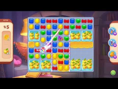 Homescapes Level 10746 No Boosters Gameplay