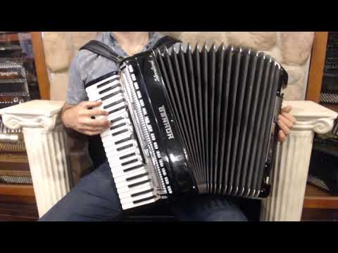 4761 - Black Hohner International Piano Accordion LMH 41 120 $999