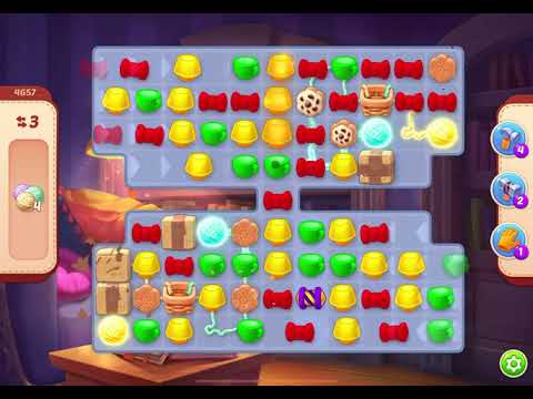 HomeScapes Level 4657 no boosters (13 moves)