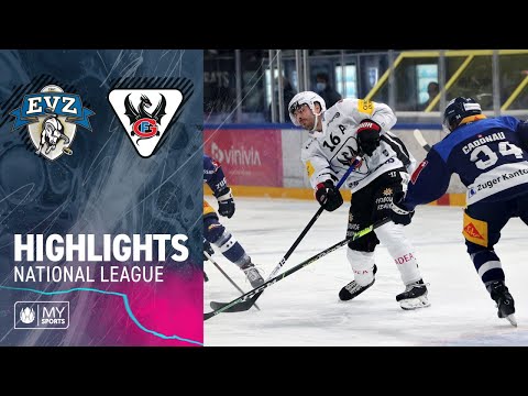 Zug vs. Fribourg 4:3 - Highlights National League