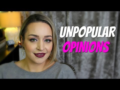 UNPOPULAR MAKEUP OPINIONS TAG!  | DreaCN