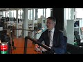Minister Arie Slob bezoekt RTV Rijnmond