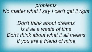 Alan Parsons Project - Let&#39;s Talk About Me Lyrics