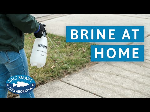 Brine at Home  |  Melt Snow Faster With Less Salt