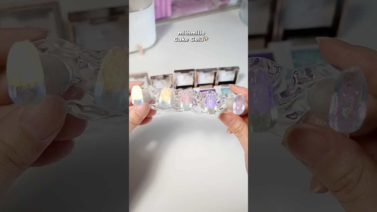 mithmillo vegan gel✨ #asmr #nails #nailgelart #nailart #diynails #nailsathome