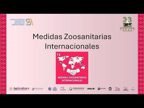 MEDIDAS ZOOSANITARIAS INTERNACIONALES