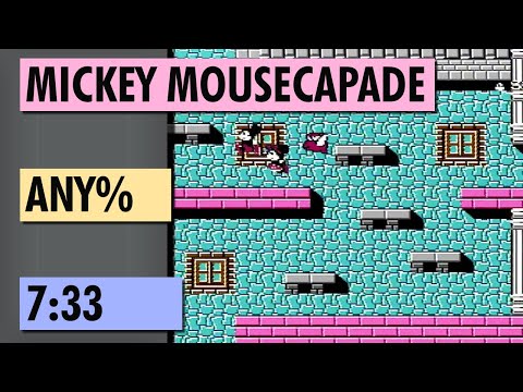 Mickey Mousecapade Any% Speedrun in 7:33