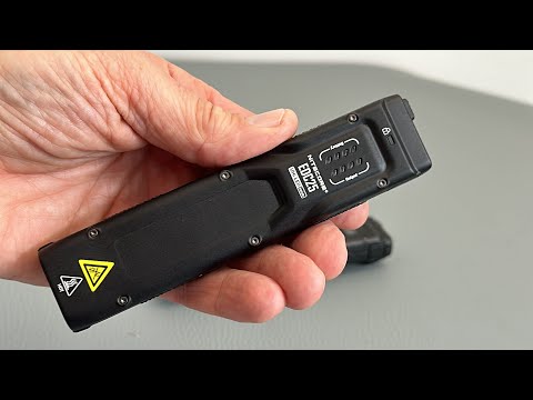 NiteCore EDC25 tactical flashlight with 3000 lumens for police use