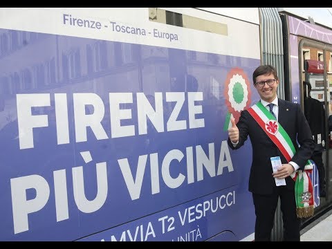 Tramvia Firenze: inaugurata la T2 per Peretola con il Presidente Mattarella