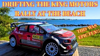 Beach Drifting The Traction Hobby Citroen Rally Car in 2WD And AWD What A Blast This RC Is