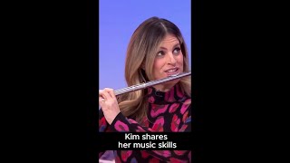 Live In The D's Kim DeGiulio brushes up on her flute skills