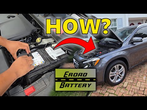 EASY Mercedes Benz GLA250 Battery Replacement!