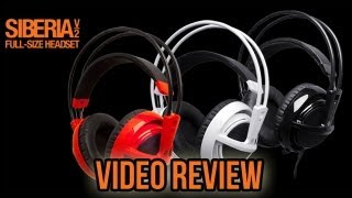 Video thumbnail for SteelSeries Siberia V2 Headset Review by Steggy