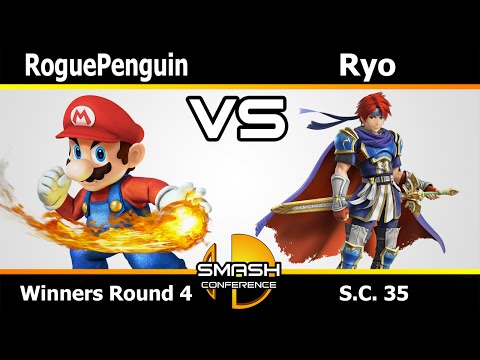 SC35: RoguePenguin(Mario) Vs. MVG|Ryo(Palutena+Roy) Winners Round 4
