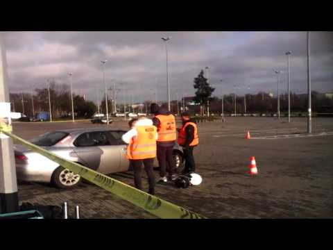 SPAM GDYNIA 4 RUNDA 20.11.2016 ALFA ROMEO 156JTS OS1 PARKING