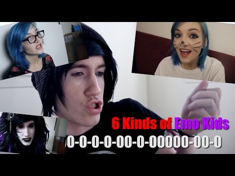 THE 6 TYPES OF EMO KIDS