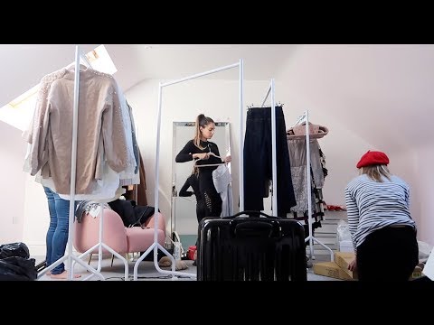 NEW HOME DRESSING ROOM TOUR AND ORGANISATION | Lydia Elise Millen