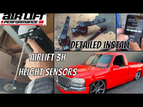 **DETAILED** Airlift Performance 3H Height Sensor Install