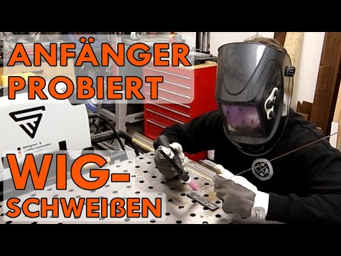Macht WIG-Schweißen Spaß? | Anfänger probiert sich am WIG-Schweißen