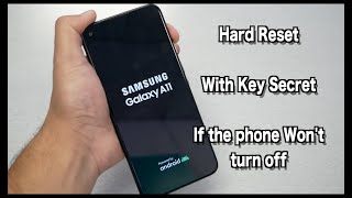 Samsung Galaxy A11 How Hard Reset Removing PIN, Password, Fingerprint pattern