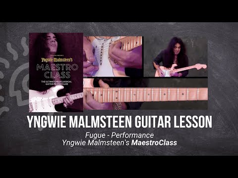 🎸 Yngwie Malmsteen Guitar Lesson - Fugue - Performance - TrueFire