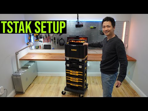 The Ultimate DeWALT TSTAK Tool Chest Storage Setup