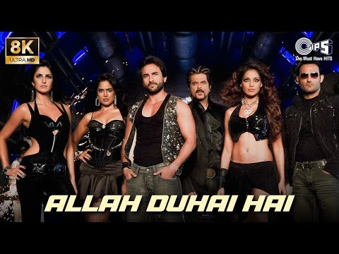 8K Video Song - Allah Duhai Hai | Race Saanson Ki | Katrina Kaif, Saif Ali, Bipasha | Race