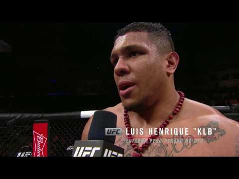 Luis Henrique Off UFC 208