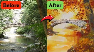 Only a Summer Photo? How to Transform It Into Stunning Autumn Art