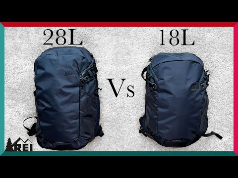 REI Ruckpack 28L vs 18L Feature Comparison - Which is the better buy??