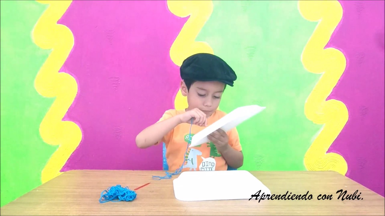 Putar video PLATO DE UNICEL CON COSTURA/ Actividad para peques. sekarang PLATO DE UNICEL CON COSTURA/ Actividad para peques.