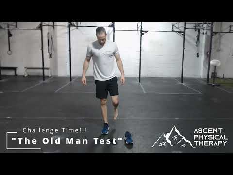 The "Old Man" Test - Balance Test Challenge
