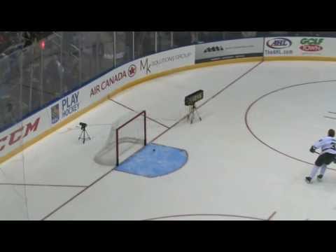 Magnus Nygren hardest shot record - 2014 AHL All Star Classic Skills Competition