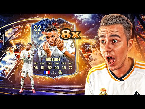 YEAH! I HIT 8 THUNDERSTRUCK CARDS & MADE A 92 MBAPPE! 🔥 | EA FC 26