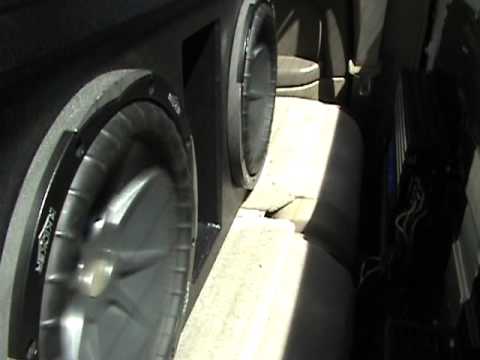 2 Kicker CVX 10" Super Bass Pro Box